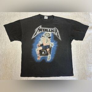 Metallica 1987 vintage original rare tee